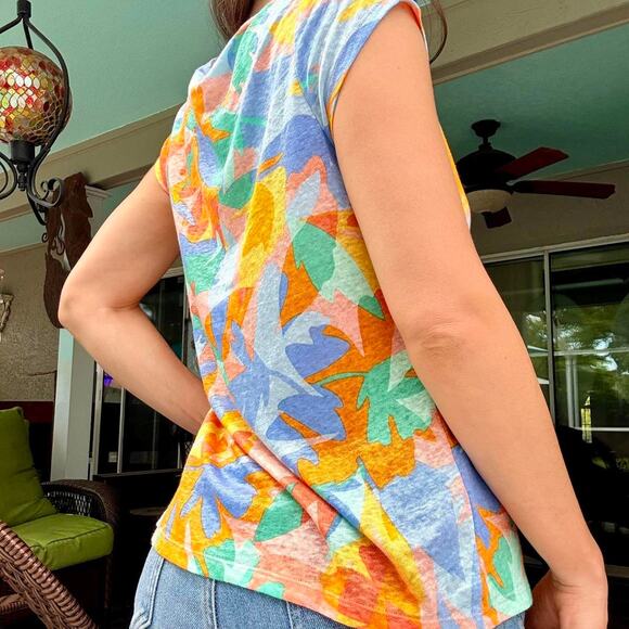 Joie Linen Blouse - Picture 2 of 4